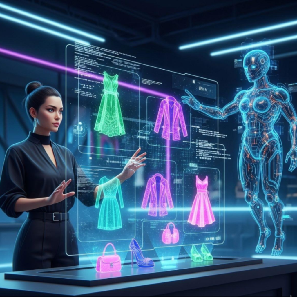 Fashion robots in the clothing industry