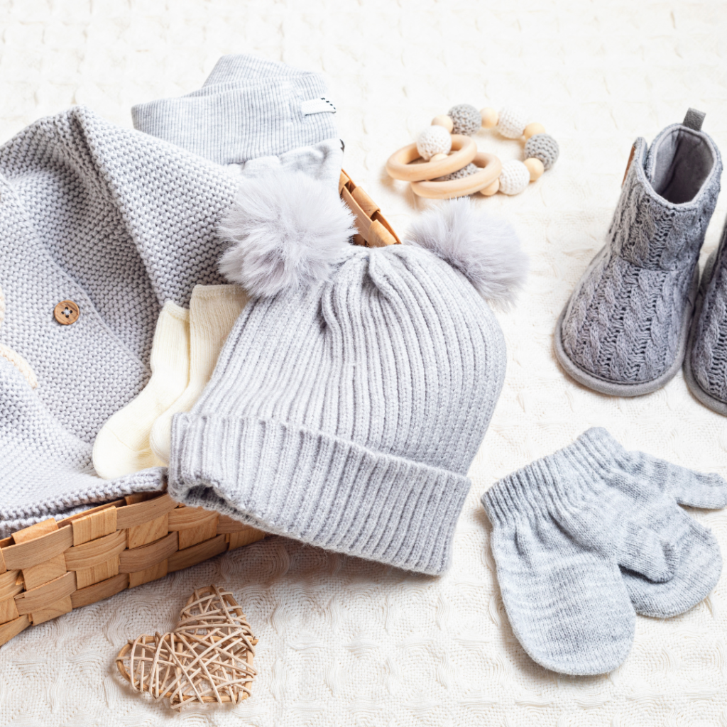 cozy winter accessories for babies